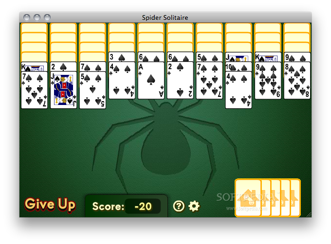 spider solitaire download for mac os x free
